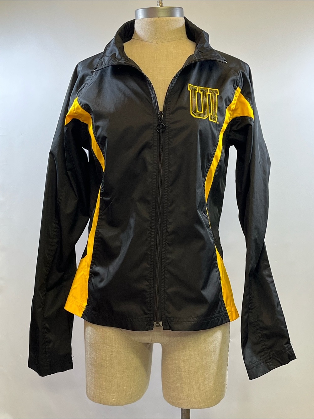 Nike Team Iowa Hawkeyes Windbreaker Jacket Full Zip Womens Medium M